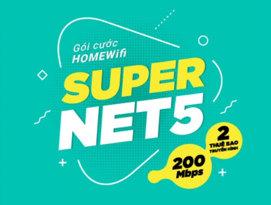 Super Net5 Viettel - Gói cước WiFi Mạnh Nhất 2021