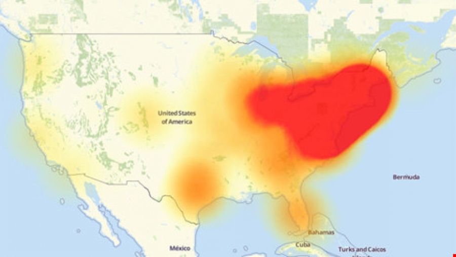 Mỹ: Hoạt động Internet rối loạn vì tấn công mạng